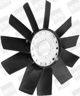 BERU Koleso ventilátora chladenia motora LR029 Koleso ventilátora chladenia motora BERU Land Rover DISCOVERY LR029
