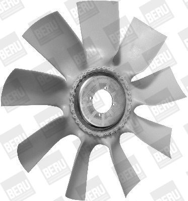 BERU Vifte, kjølevifte LR041 LR041 Ventilatorhjul, motorkjøling FORD FUSION BERU