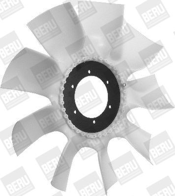 BERU Vifte, kjølevifte LR043 LR043 Ventilatorhjul, motorkjøling SUBARU LEGACY BERU