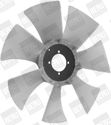 BERU Hélice du ventilateur de refroidissement moteur LR045 LR045 Helice moto ventilateur du radiateur moteur PORSCHE 944 BERU