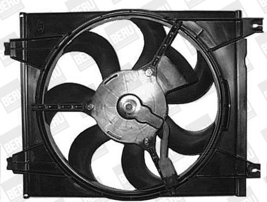 BERU Ventilátor chladenia motora LE665 Ventilátor chladiča BERU Kia RIO LE665