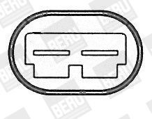 BERU Køleventilator LE677 LE677 Køleventilator NISSAN NP300 PICKUP BERU