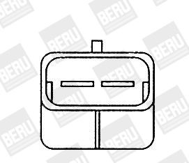 BERU Koelventilator LE683 LE683 Koelventilator JEEP COMMANDER BERU