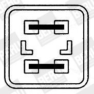 BERU Køleventilator LE704 LE704 Ventilator til motorkøling CITROËN C3 BERU