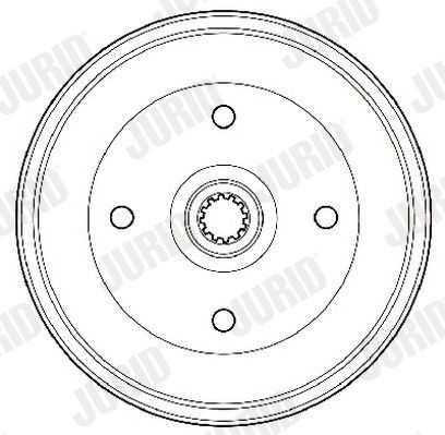 JURID Ταμπούρο 329124J Ταμπούρο JURID Volkswagen AMAROK 329124J