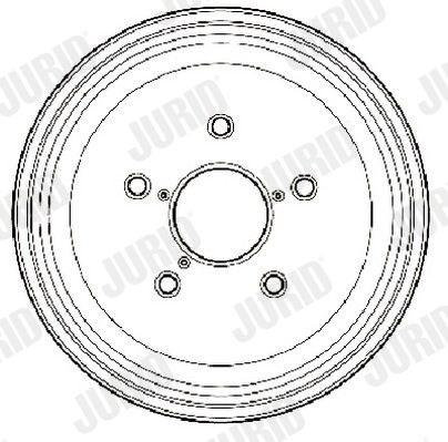 JURID Tambour de frein 329159J Tambour de frein JURID 605 329159J pas cher