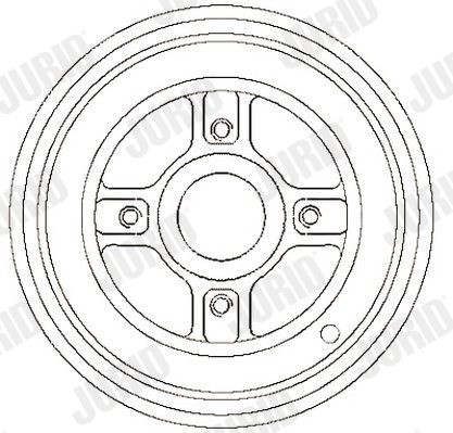 JURID Ταμπούρο 329219J Ταμπούρο JURID Renault CLIO 329219J
