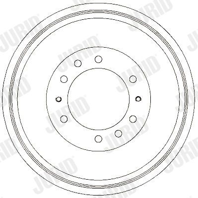 JURID Tamburo freno 329294J 329294J costo Tamburo freno NISSAN NAVARA JURID