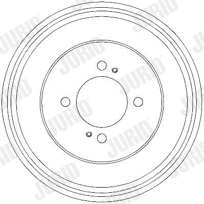 JURID Tamburo freno 329324J 329324J costo Tamburo freno JURID NISSAN JUKE