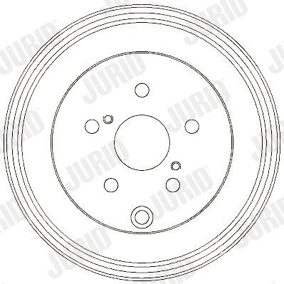 JURID Remtrommel 329332J Remtrommels JURID HILUX Pick-up 329332J goedkoop
