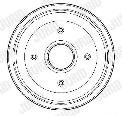 JURID Ταμπούρο 329703J Ταμπούρο JURID CITROËN 329703J