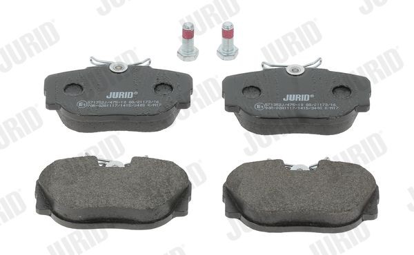 JURID Bromsbelägg 571352J 571352J Bromsbelägg sport JURID SAAB 9-3
