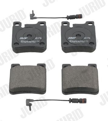 JURID Bromsbelägg 571722J JURID 571722J Bromsbelägg E-klass Flak / Chassi (VF210) original