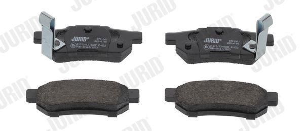 JURID Brake pad set 572136J JURID 572136J Accord III Coupe racing brake pads replacement