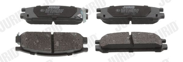JURID Plaquettes de frein 572197J 572197J Plaquettes de frein JURID SUBARU XV