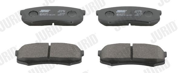 JURID Τακάκια φρένων 572245J JURID 572245J Τακάκια 4Runner SUV (N280) τιμες
