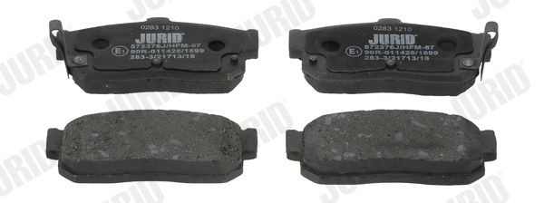 JURID Kit pastiglie freni 572376J 572376J Pastiglie dei freni INFINITI JURID costo