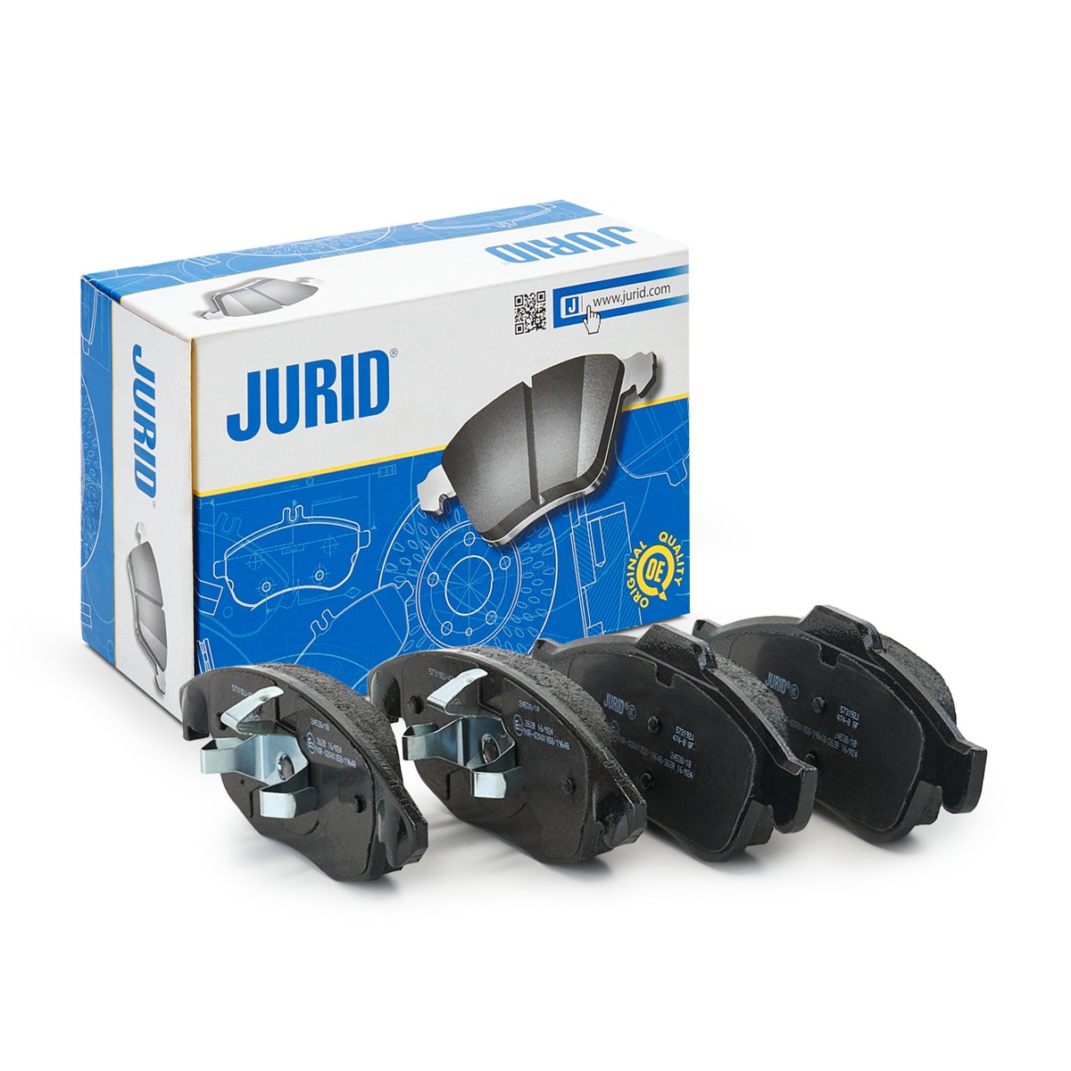 JURID Plaquettes de frein 573192J Peugeot 407 Freins, plaquettes de freins JURID 573192J