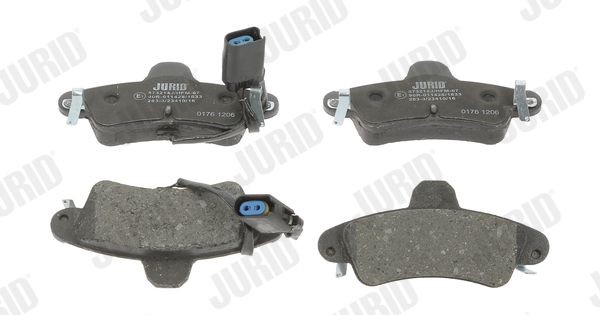 JURID Bromsbelägg 573214J 573214J JURID bromsbeläggsats Ford USA F-150