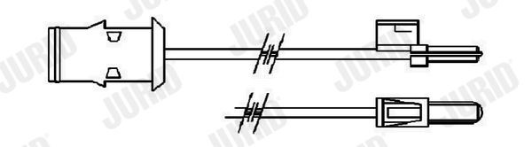 JURID Hardyschijf 8305012017 Askoppelingsschijf JURID X5 8305012017 goedkoop