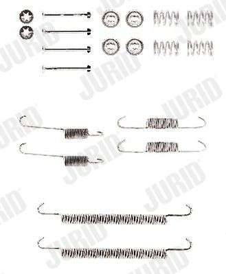 JURID Hardyskive 8369024001 Hardy skive JURID Mercedes-Benz /8 8369024001