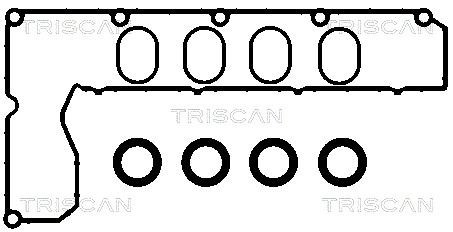 TRISCAN Tetningssett, topplokkdeksel 515-5592 Ventildekselpakning TRISCAN Ford KUGA 515-5592