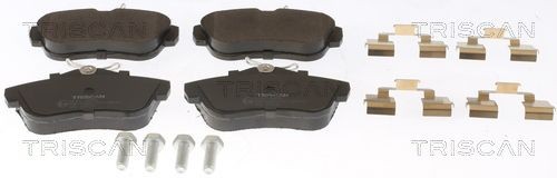 TRISCAN Brake pad set 8110 10575 8110 10575 TRISCAN brake pads for FIAT UNO