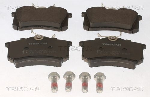 TRISCAN Pastilhas de travão 8110 10864 8110 10864 Pastilhas PEUGEOT 206 TRISCAN