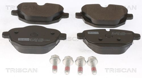 TRISCAN Kit pastiglie freni 8110 11042 8110 11042 costo Pastiglie dei freni TRISCAN BMW X1