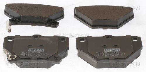 TRISCAN Brake pad set 8110 13047 8110 13047 TRISCAN brake pads for TOYOTA HILUX