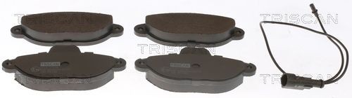 TRISCAN Kit pastiglie freni 8110 15176 8110 15176 TRISCAN Pastiglie freno sportive auto