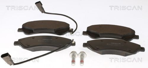 TRISCAN Kit pastiglie freni 8110 16017 8110 16017 Pastiglie freno sportive TRISCAN prezzi