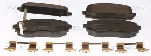 TRISCAN Bremseklodser 8110 18017 Sports bremseklodser FORD USA TRISCAN 8110 18017