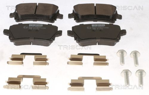 TRISCAN Brake pad set 8110 29052 SSANGYONG TRISCAN racing brake pads 8110 29052