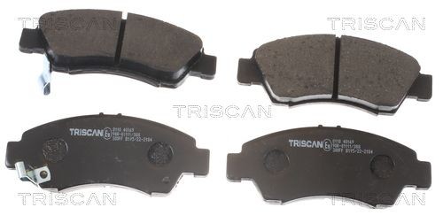 TRISCAN Brake pad set 8110 40169 Honda CR-V TRISCAN brake pads 811040169