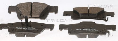 TRISCAN Remblokken 8110 80555 Race-remblokken TRISCAN JEEP 8110 80555