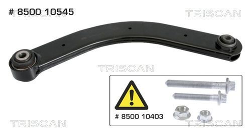 TRISCAN Draagarm 8500 10545 8500 10545 Draagarm FIAT GRANDE PUNTO TRISCAN