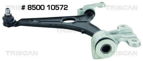 TRISCAN Neatkarīgās balstiekārtas svira, Riteņa piekare 8500 10572 Svira TRISCAN Citroën AX 8500 10572