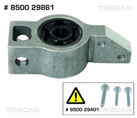 TRISCAN Supporto braccio oscillante 8500 29861 8500 29861 costo Silent block braccio oscillante TRISCAN Volkswagen CRAFTER