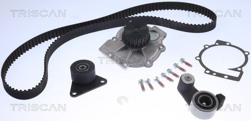 TRISCAN Water pump and timing belt kit 8647 100009 TRISCAN 8647 100009 VOLVO 960 II Saloon (964) timing belt replacement kit replacement