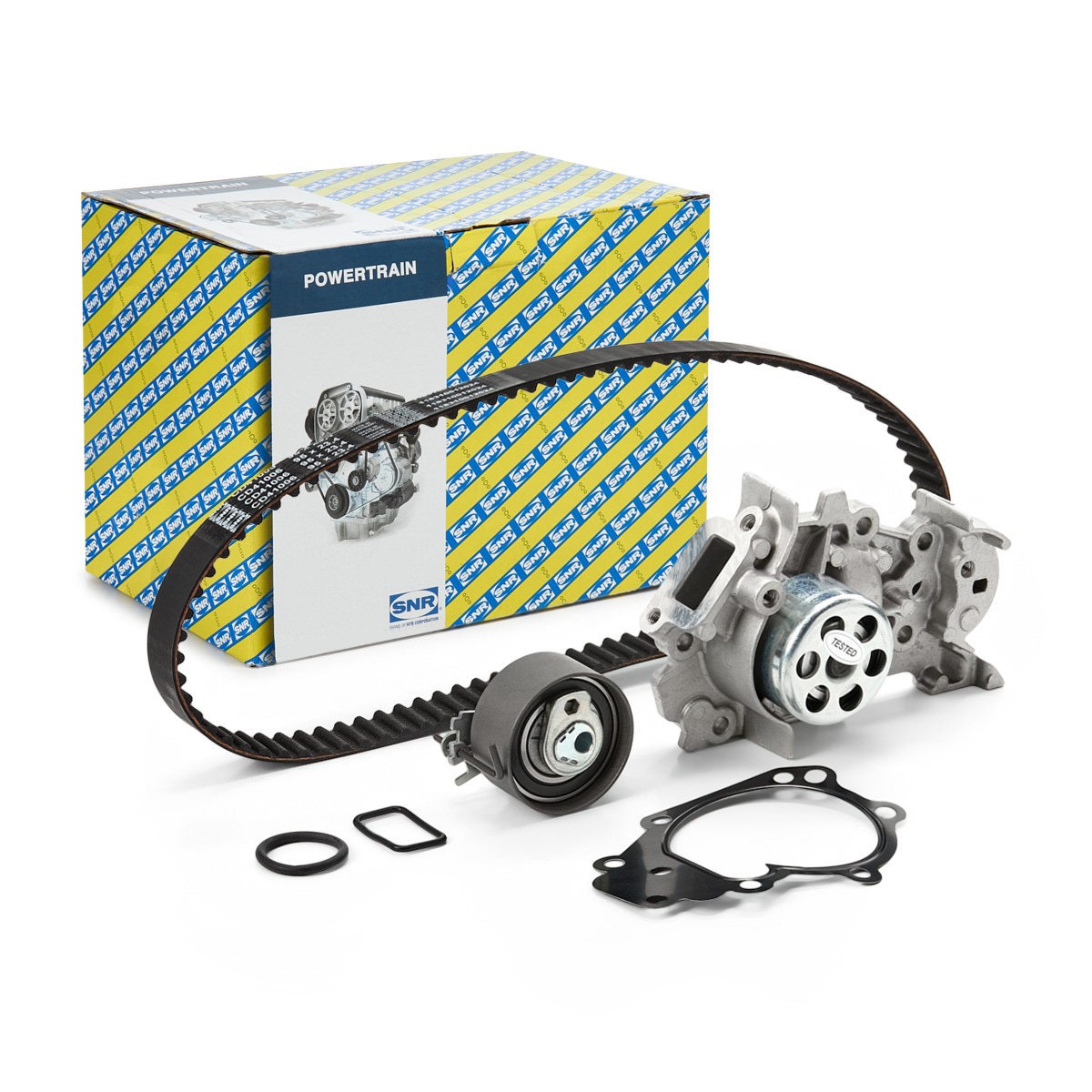 SNR Bomba de água + kit de correia dentada KDP455.460 SNR KDP455.460 Bomba de água + kit de distribuição Renault Twingo 1 Van originais preço