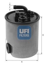 UFI Kütusefilter 24.005.00 Kütusefilter UFI Jeep GRAND CHEROKEE 24.005.00