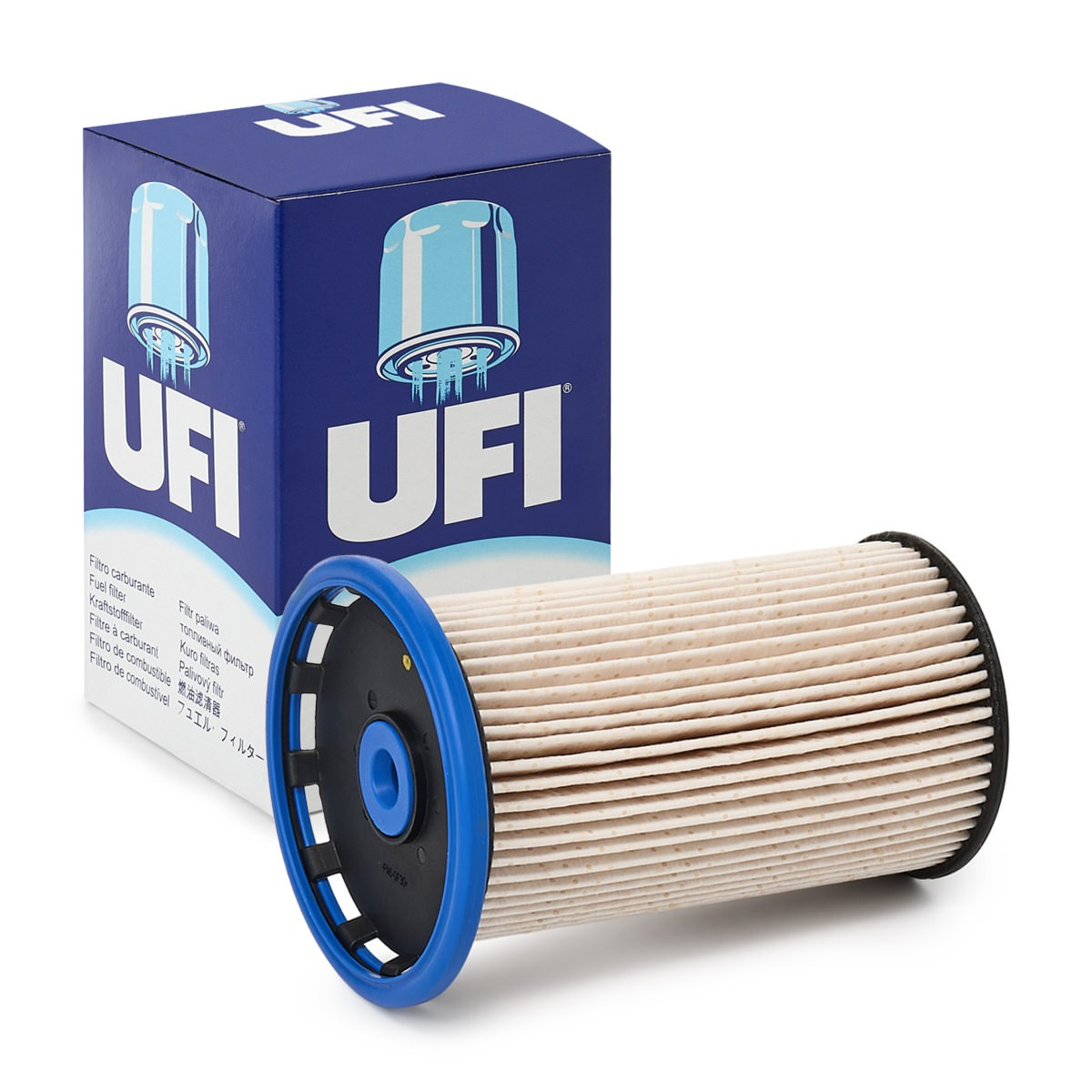 UFI Palivový filter 26.026.00 Palivový filter UFI LEON 26.026.00 lacné