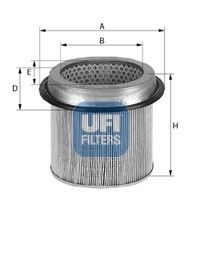 UFI Gaisa filtrs 27.171.00 UFI 27.171.00 Gaisa filtrs Hyundai Galloper 1 cena