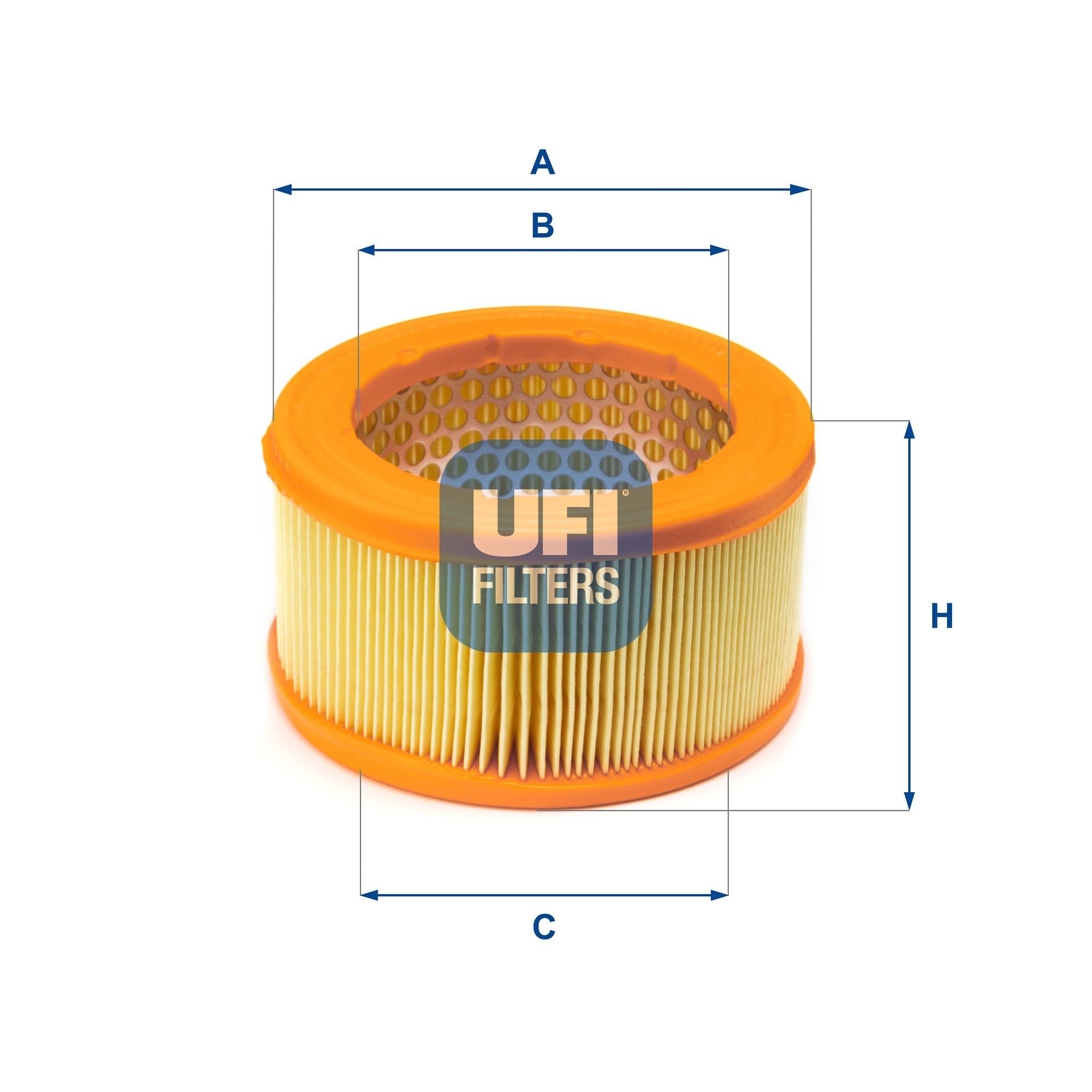 UFI Filtro de ar 27.707.00 UFI 27.707.00 Filtros TRIUMPH Vitesse Cabrio (HBC)