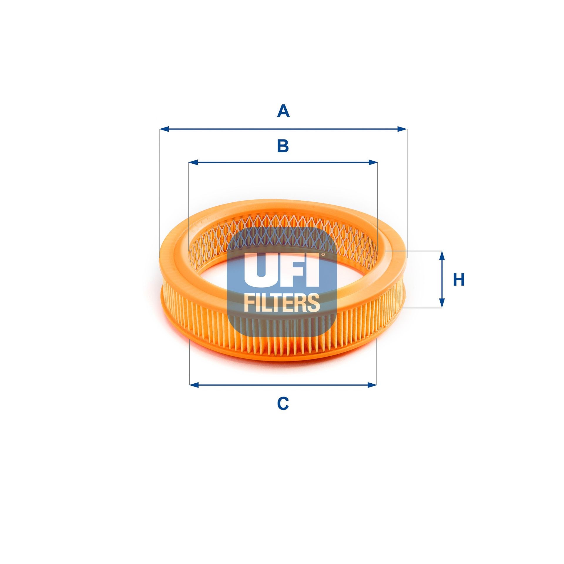 UFI Filtro aria 27.728.00 UFI 27.728.00 Filtro aria 128 Familiare (128) prezzo