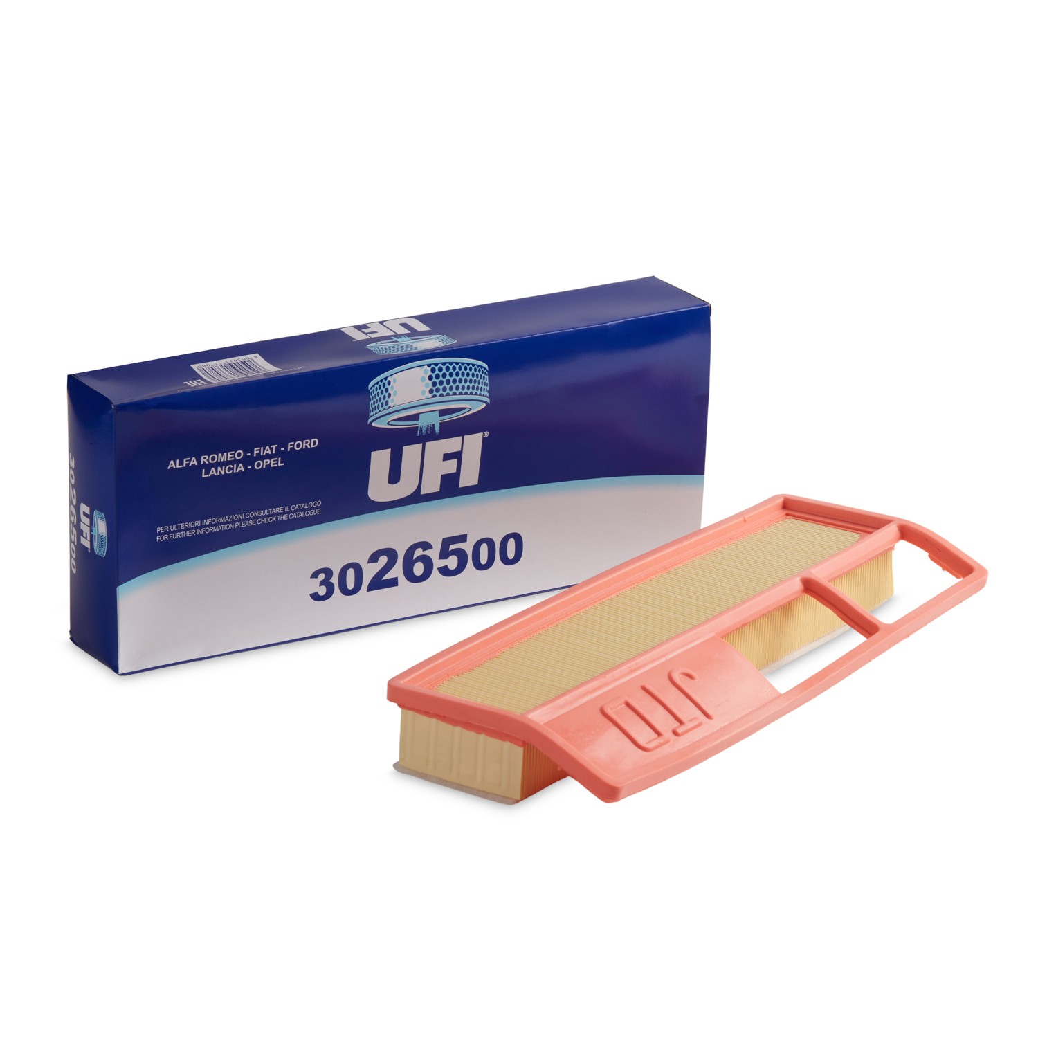 Luchtfilter UFI 30.265.00 UFI 30.265.00: Luchtfilter Fiat PALIO 2003