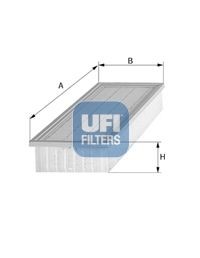 UFI Filtro aria 30.826.00 30.826.00 Filtro aria UFI PORSCHE 911 costo