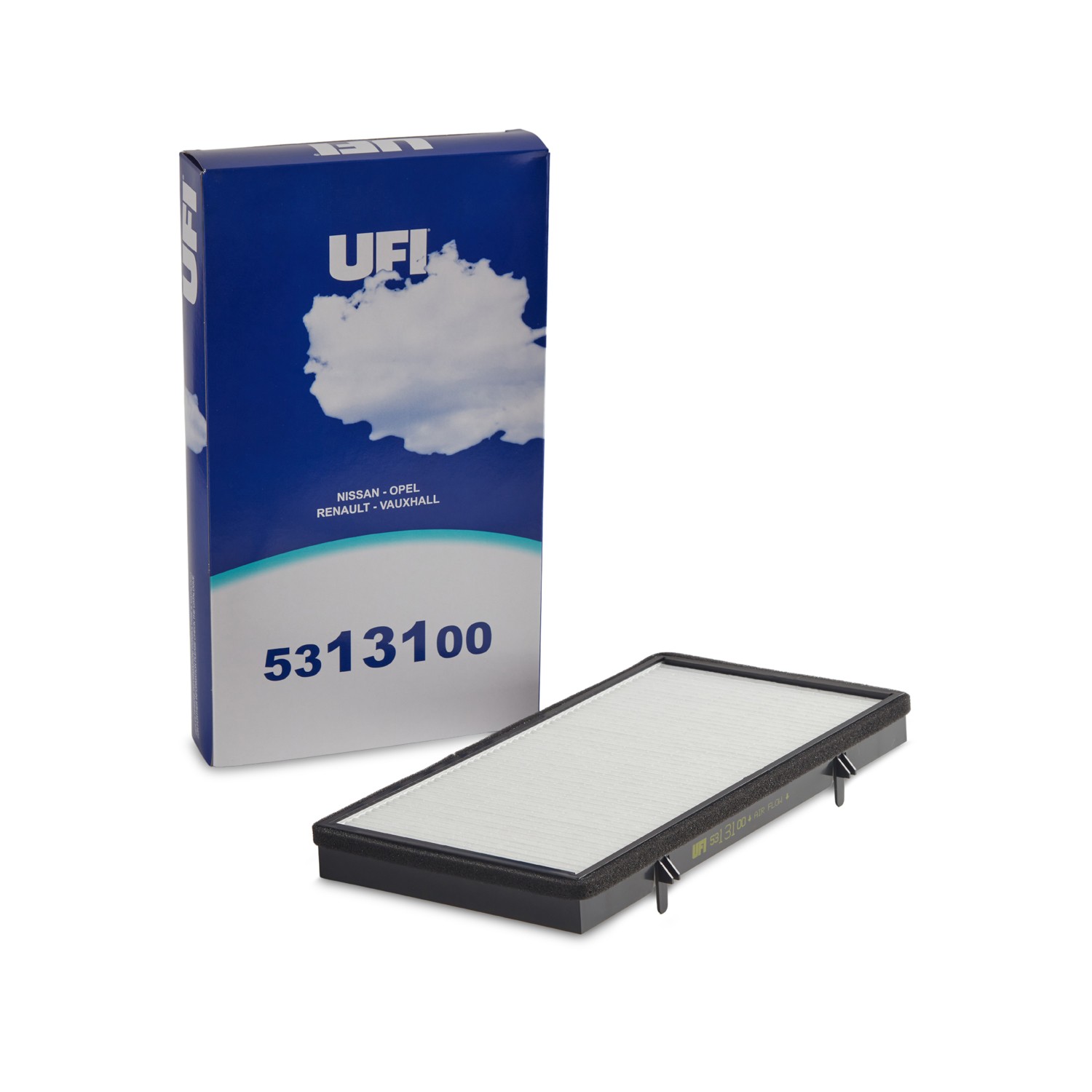 UFI Filtro abitacolo 53.131.00 53.131.00 costo Filtro abitacolo RENAULT SANDERO / STEPWAY UFI