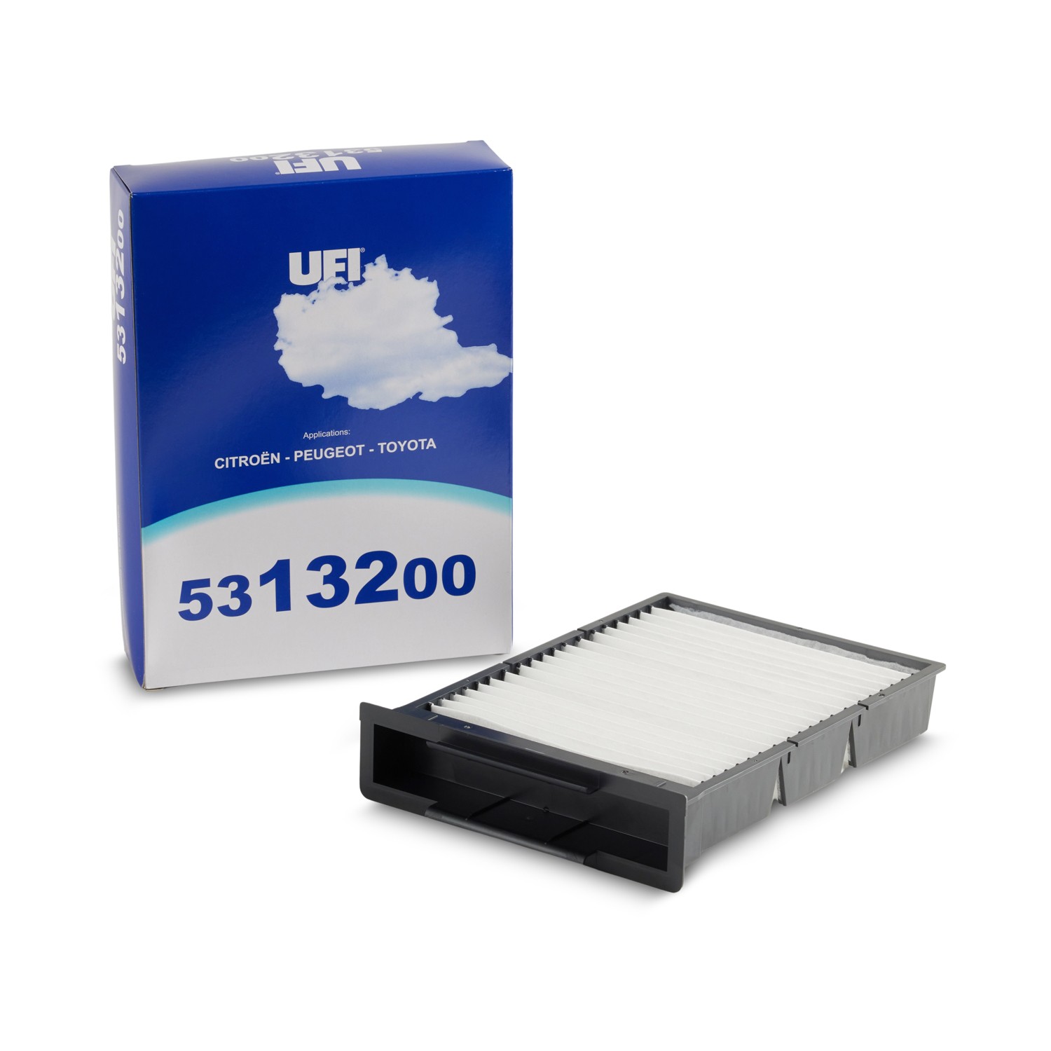 UFI Filter, salongiõhk 53.132.00 53.132.00 Salongi õhufilter TOYOTA HIACE UFI